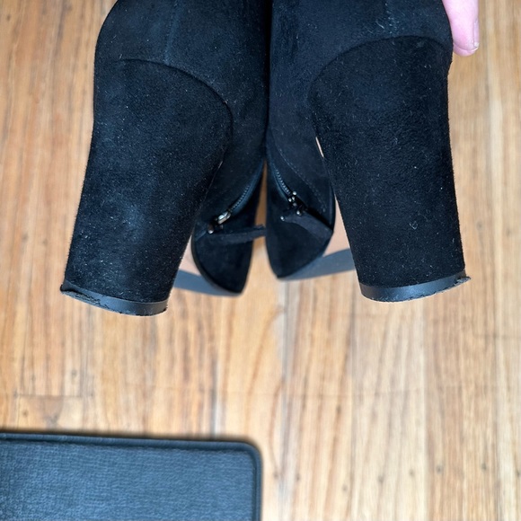 Dune London Black Suede Ankle Boots size 39 - Picture 4 of 6